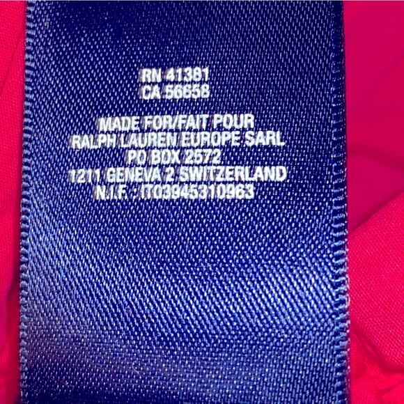 Ralph Lauren $150 Blue Label size 4T Hot Pink & Navy Stripes Formal Dress EUC - Picture 14 of 15
